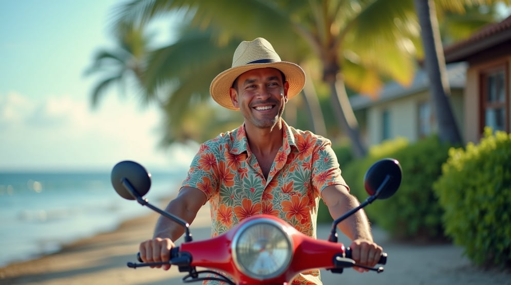 location scooter papeete